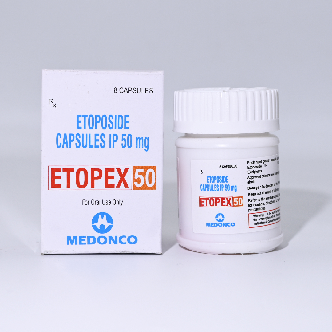 Etopex 50 (Etoposide 50mg Capsule) Anti-Cancer Medicine #anticancer #cancerpharma #oncology #oncomedicine #oncopharma #medonco #medoncopharma